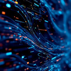 Digital Data Flow: Abstract Network Connections