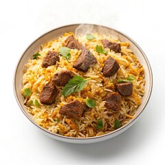 Delicious Beef and chicken Biryani