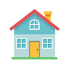 house icon, house vector illustration-simple illustration of house, perfect for house logos and icons