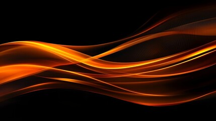 Abstract Flame-like Waves on Black