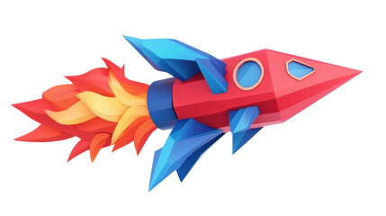 3D render of a happy new year sign isolated on white background 