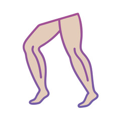  Hamstrings Muscle Medical Icon