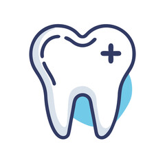  Healthy Tooth Medical Illustration
