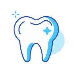  Healthy Tooth Medical Illustration