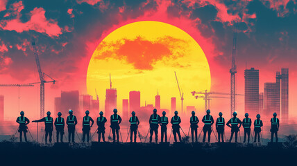 Labour Day Construction Worker Celebration