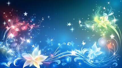 Abstract floral digital art (1)