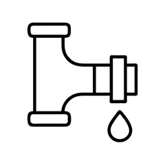 Plumbing pipe leak repair service, water drop, pipe fitting, leaky pipe, plumbing system diagram