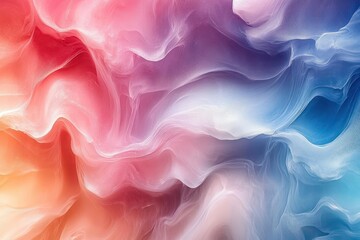 Fototapeta premium Abstract vibrant flowing colors (1)