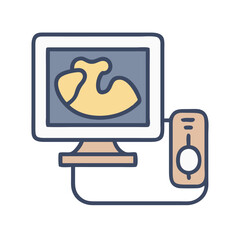  Advenced Obstetric Ultrasound Machine