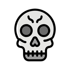  Skull Anatomy Icon Design
