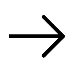angle right  vector flat icon