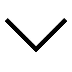 angle square down glyph  vector flat icon © Zeeshan