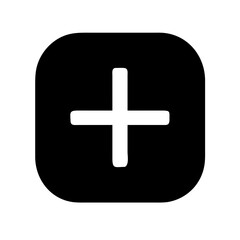 Obraz premium apps add vector flat icon