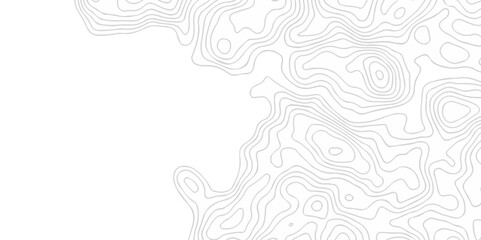 Abstract topography pattern seamless lines sea map modern design white background. Abstract digital topographic contour map concept space geometric strip grid line. Natural discovery of maps.