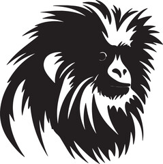  Illustration resembling of a baby monkey