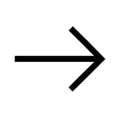 arrow alt right  vector flat icon