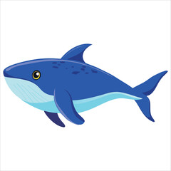 Fototapeta premium vector illustration of a fish