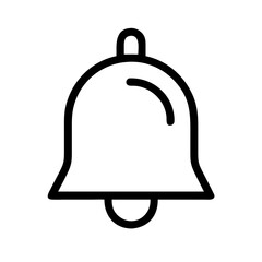 bell ring  vector flat icon
