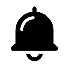 bell ring  vector flat icon