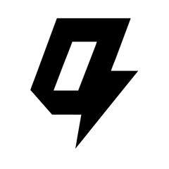 bolt  vector flat icon