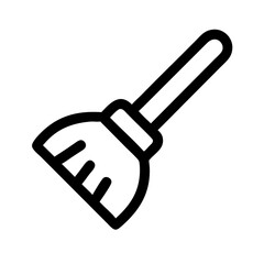 broom  vector flat icon