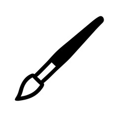 brush  vector flat icon