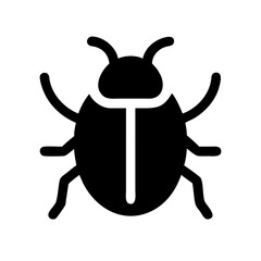 bug  vector flat icon