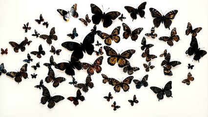 Creating UltraRealistic Butterfly Silhouettes A Comprehensive Guide