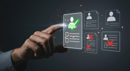 Smart Hiring: Hand Selecting Top Talent with Digital HR Technology & Resume Screening. Find the Perfect Candidate!