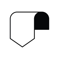 BOOKMARK  vector icon stock illustration