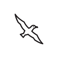 vector illustration of a bird