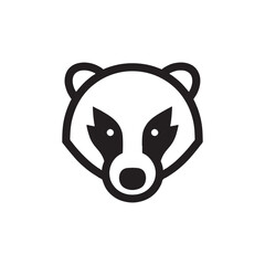 Badger Icon Badger Symbol Design