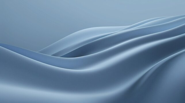 Soft muted blue gray background a smooth texture evoking calm and tranquility perfect for wellness ads spa branding and mental health campaigns