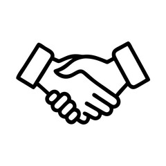 Naklejka premium handshake shake hands