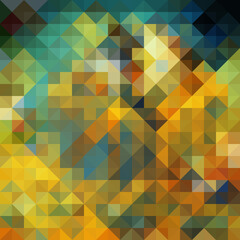 Colorful polygonal abstract background. Low poly effect. Polygon backdrop.