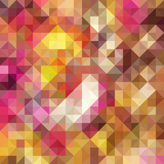 Colorful polygonal abstract background. Low poly effect. Polygon backdrop.