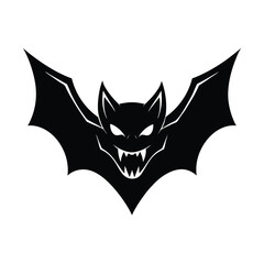 Bat Head with Fierce Fangs
