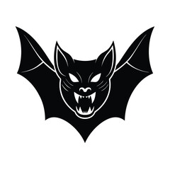 Angry Bat Face Artwork
