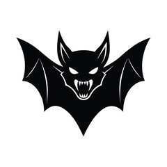 Bat Head Clipart for Halloween
