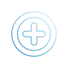 Fototapeta premium ADD vector icon stock illustration