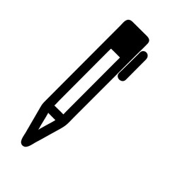 comment pen  vector flat icon