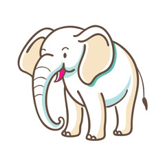 elephant icon, elephant vector illustration-simple illustration of elephant, perfect for elephant logos and icons