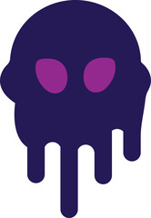 Scary robot logo design