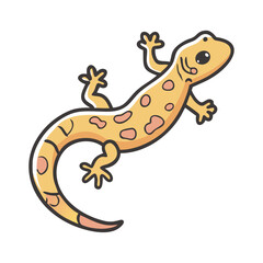 gecko icon, gecko vector illustration-simple illustration of gecko, perfect for gecko logos and icons