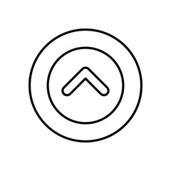 CHEVRON vector icon stock illustration