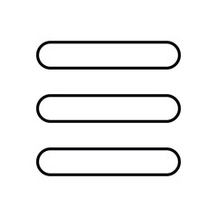 Obraz premium MENU vector icon stock illustration