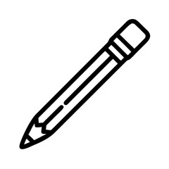 Pencil icons symbolize creativity and artistic expression. Essential for drawing, writing, and educational themes, these designs reflect the art of communication through simple tools.