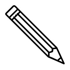 Pencil icons symbolize creativity and artistic expression. Essential for drawing, writing, and educational themes, these designs reflect the art of communication through simple tools.