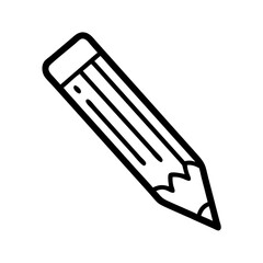 Pencil icons symbolize creativity and artistic expression. Essential for drawing, writing, and educational themes, these designs reflect the art of communication through simple tools.