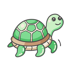 tortoise icon, tortoise vector illustration-simple illustration of tortoise, perfect for tortoise logos and icons